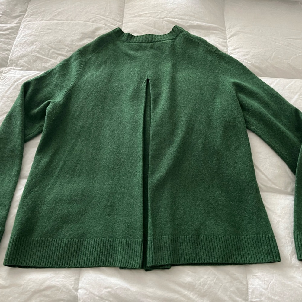 COS Wool Cardigan Evergreen XS - Picture 2 of 6